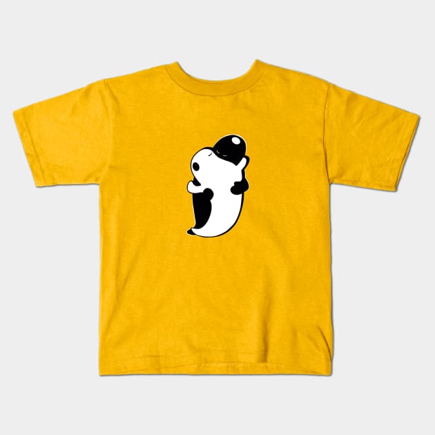 yin yang Kids T-Shirt by dezeta